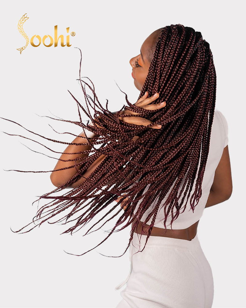 Light Plum #118 - 24" Braiding Hair (4 Pack)