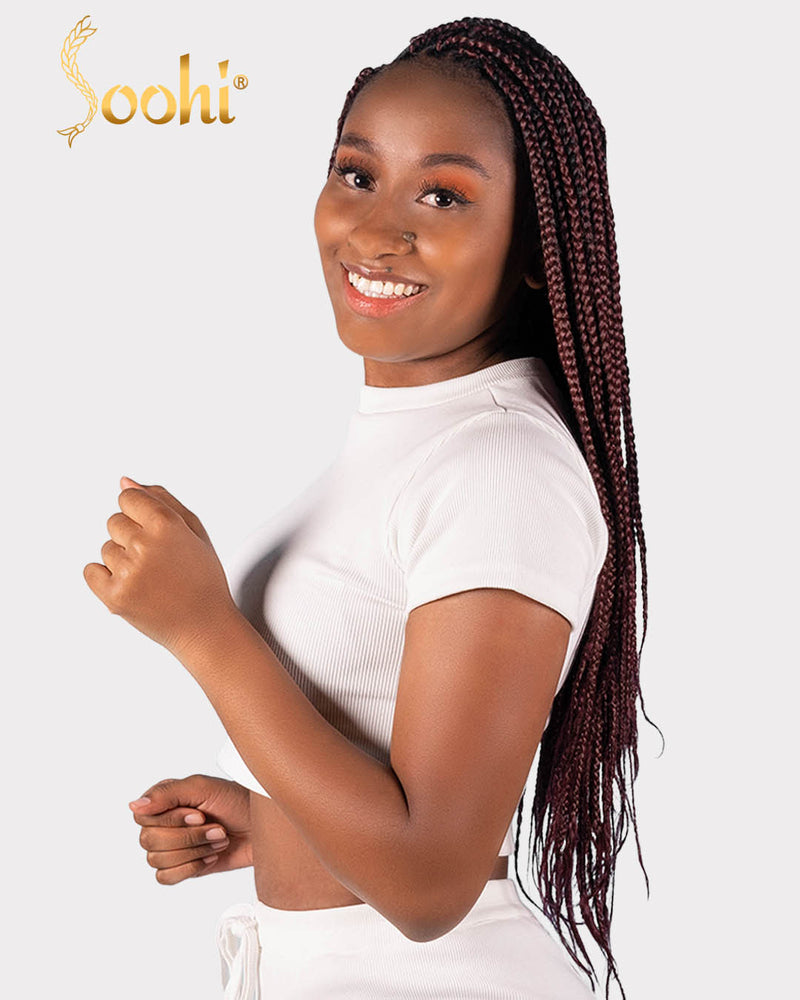 Light Plum #118 - 24" Braiding Hair (4 Pack)