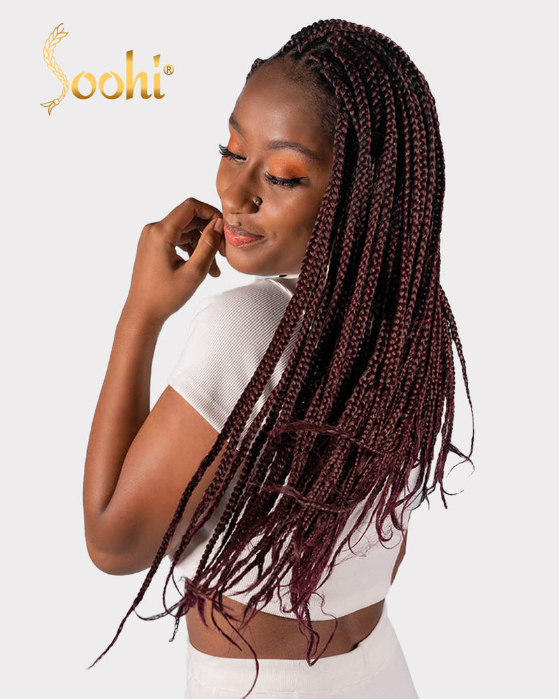 Light Plum #118 - 24" Braiding Hair (4 Pack)
