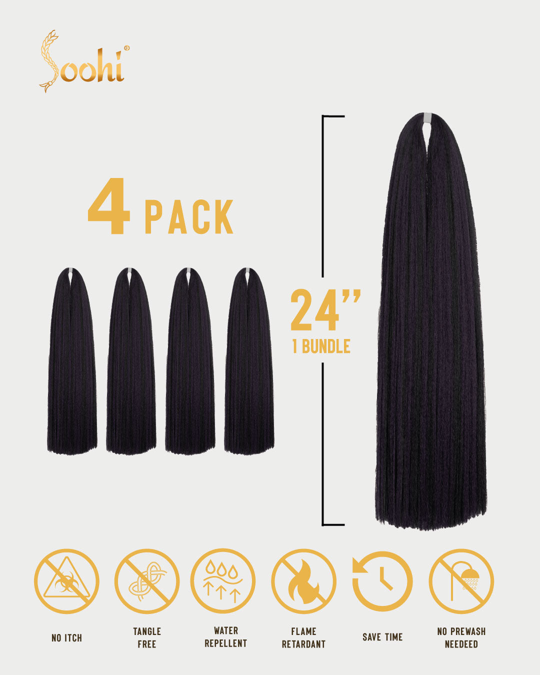 Off Black & Radish Brown #1B-33 - 24